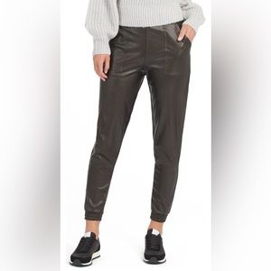 SPANX Leather Joggers